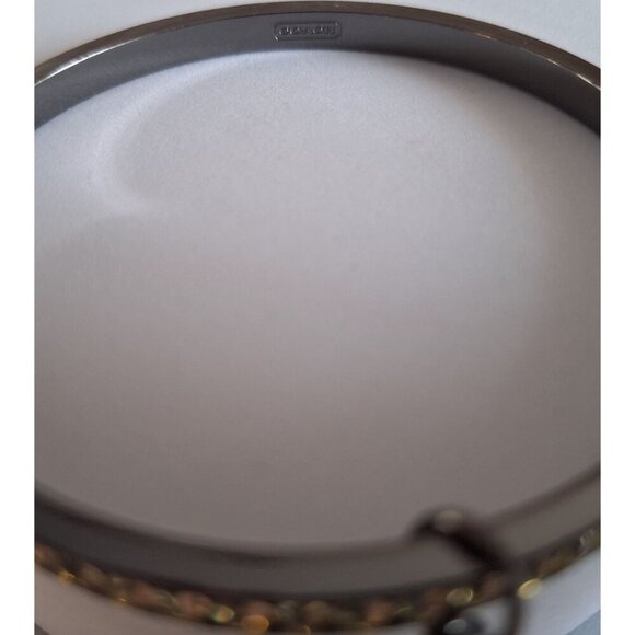 EUC Coach Bracelet Bangle Pave Crystal Lozenge Black 96416 - Picture 9 of 11